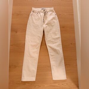 Abercrombie & Fitch Curve Love Ankle Straight Ultra High Rise Jean 26 2R